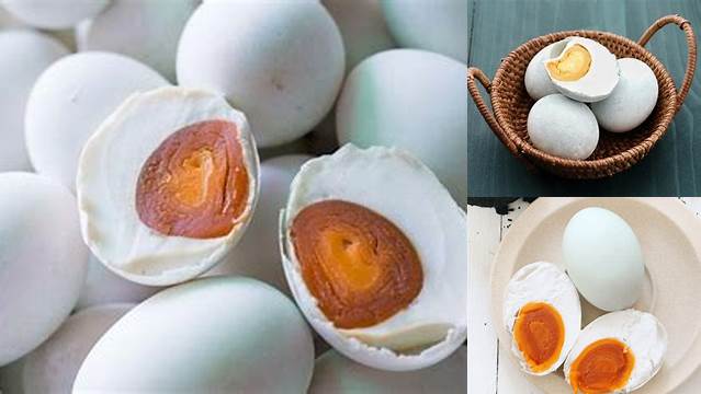 Manfaat Telur Asin yang Jarang Diketahui untuk Kesehatan Anda