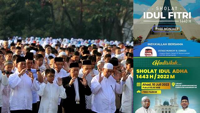 Shalat Idul Fitri Dilaksanakan Pada Tanggal